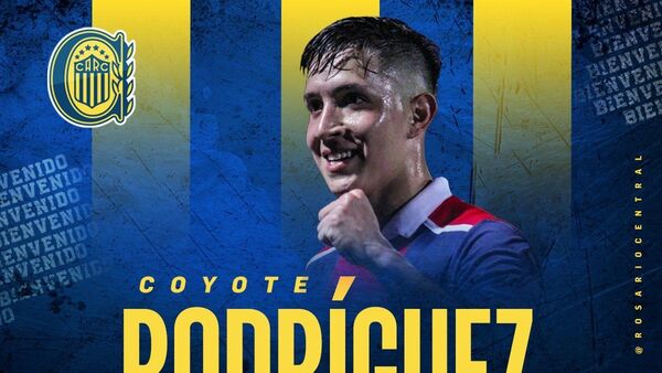 Rosario Central da la bienvenida a Alan Rodríguez