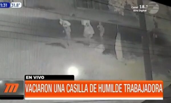 Vaciaron la casilla de una humilde trabajadora | Telefuturo