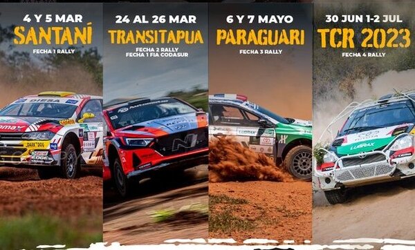 El Nacional de Rally tiene definido su primer semestre del año