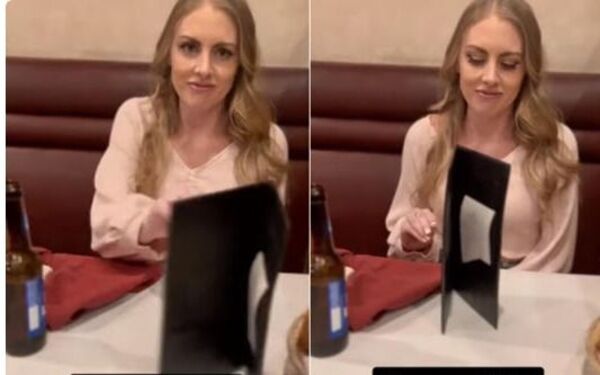 Novio pidió a su cita pagar la cuenta y su reacción se volvió viral