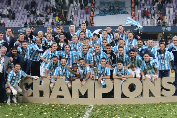 Racing derrotó a Boca y se consagró supercampeón del fútbol argentino
