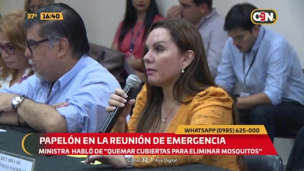 Papelón en la reunión de Emergencia - C9N