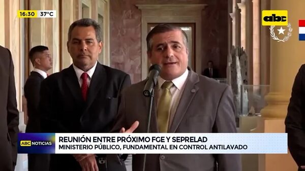 Reunión entre próximo FGE y SEPRELAD - ABC Noticias - ABC Color