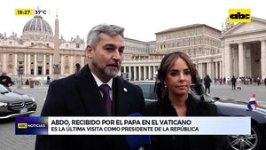 Abdo, recibido por el Papa en el Vaticano - ABC Noticias - ABC Color