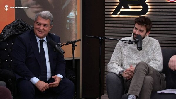 Piqué y Laporta se unen de nuevo, el 'Final Four' de la King's League se jugará en el Camp Nou