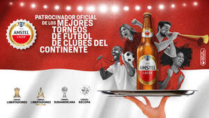 Además de la tradicional Libertadores, ¡Amstel también llegó a la Libertadores Femenina!