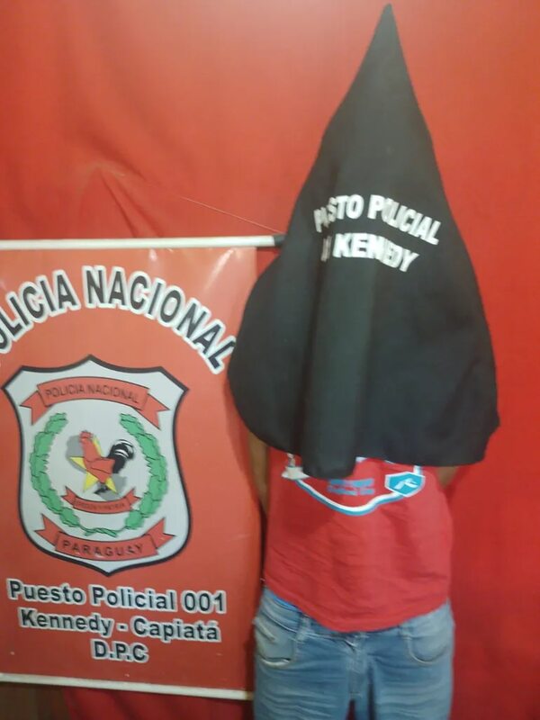 Detienen a motochorro que atacó a una niña e hirió a su padre en Capiatá - Policiales - ABC Color