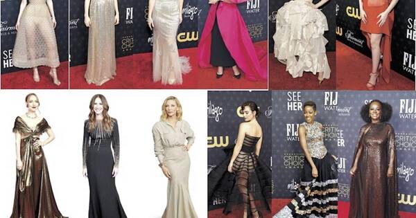 La Nación / La alfombra roja de los Critics’ Choice Awards
