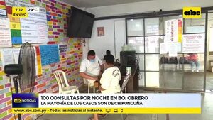100 consultas por noche en Bº Obrero - ABC Noticias - ABC Color