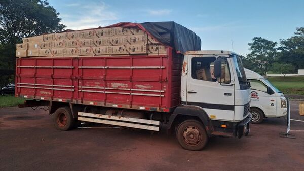 Dos detenidos por supuesto contrabando de cigarrillos y agrotóxicos en Canindeyú