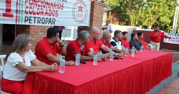 La Nación / Unidad Colorada: presentan Coordinadora Colorada única de Petropar para apoyar a Santi