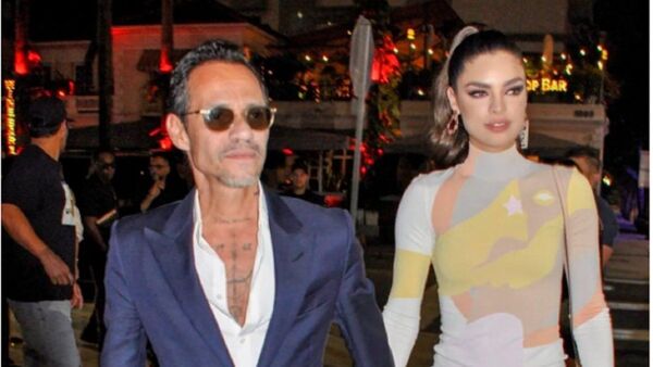 Rumores de boda para Marc Anthony y Nadia Ferreira