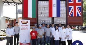 La Nación / Paraguay suma nuevo cliente en Reino Unido tras envío de primer contenedor de espirales