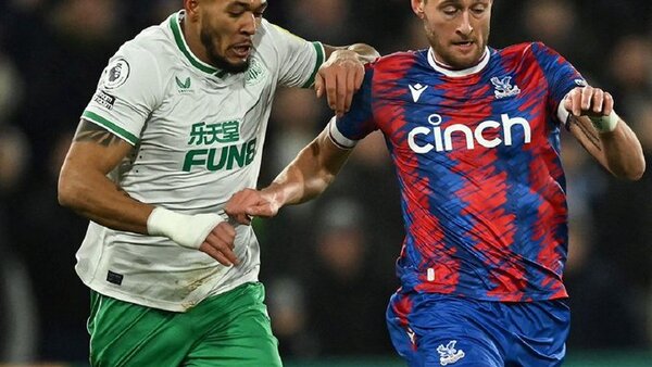 El Newcastle flojea ante el Crystal Palace