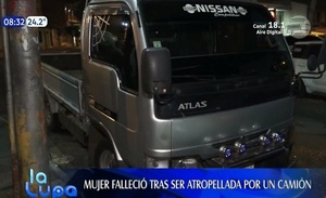 Mujer muere luego de ser arrollada en Fernando