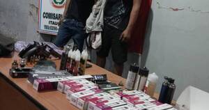 La Nación / Madre persiguió y chocó a motochorros que asaltaron a su hijo en Itauguá