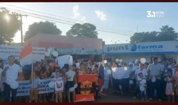 Familiares del militar desparecido marcharon en San Pedro y exigen celeridad en la investigación - ADN Digital