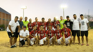 Libertad arrasa en 'semis' y va por su primer título en la Superliga del Fútbol Playa
