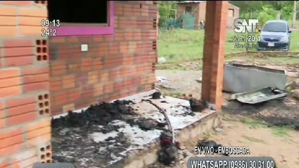 Quemó la casa de su ex pareja - SNT