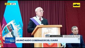Asumió nuevo gobernador del Guairá - Periodísticamente - ABC Color