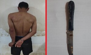 Adicto violento fue atrapado tras crear zozobra en la casa