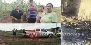 FAMILIA MIRANDENSE AFECTADA POR UN SINIESTRO FUE ASISTIDA POR LA GOBERNACIÓN DE ITAPÚA - Itapúa Noticias