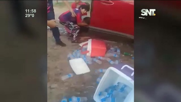 San Bernardino: Atropellados por un ebrio al volante - SNT