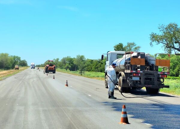 Transchaco: avanza en un 85% las obras de habilitación y mantenimiento de uno de sus lotes - .::Agencia IP::.