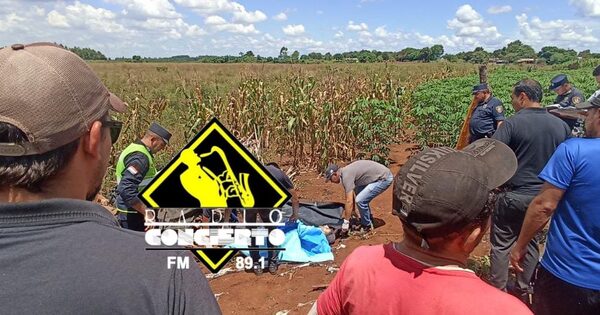 Hallan dos cuerpos en una chacra