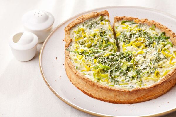 Menú saludable: prepará una deliciosa tarta de puerros