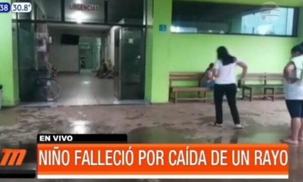 Niño falleció por caída de un rayo | Telefuturo