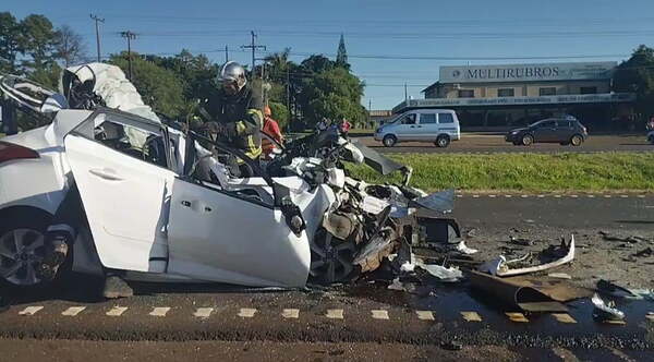 Un hombre muere tras chocar por un camión en Campo 9 - Noticiero Paraguay