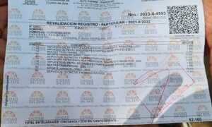 En CDE siguen estafando a los contribuyentes con cobros indebidos al renovar licencia de conducir