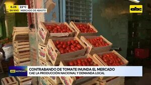 Contrabando de tomate inunda el mercado - ABC Noticias - ABC Color