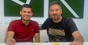 Rodrigo Bogarín fue oficializado en un equipo del fútbol argentino