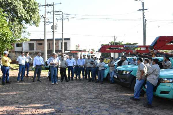 ANDE inició la suspensión del servicio a clientes morosos y conexiones clandestinas de Luque - .::Agencia IP::.