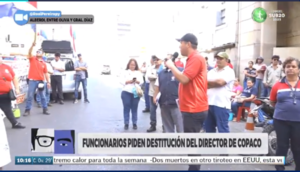 Diario HOY | Funcionarios de Copaco siguen en pie de guerra y exigen "raje" de Sante Vallese