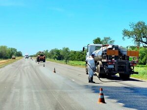 Ruta Transchaco: 85% de colocación de capa asfáltica en el lote 7  - Noticias del Chaco - ABC Color