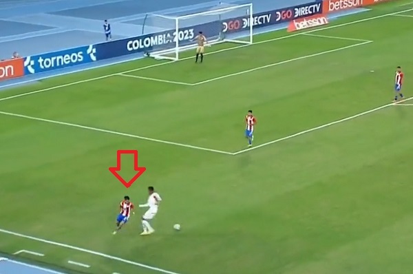 Lujito y asistencia precisa de la nueva joya de Paraguay - La Prensa Futbolera