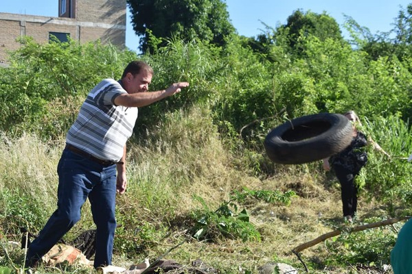 Intervienen terrenos baldíos en Lambaré