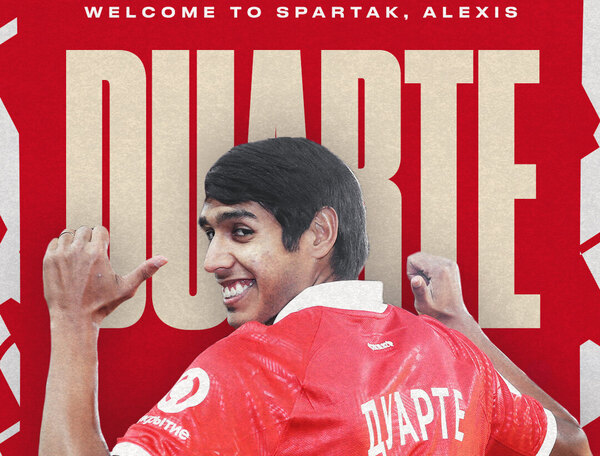 Con un particular video, Alexis Duarte fue presentado como nuevo jugador del Spartak