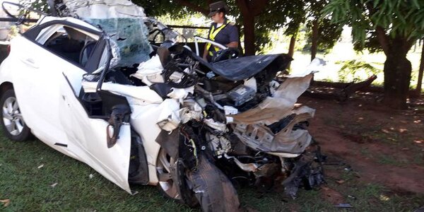 Choque de vehículos causa un muerto en Caaguazú