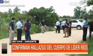 Confirman el hallazgo del cuerpo del militar Líder Ríos | Telefuturo