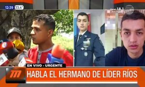 Habló el hermano del militar asesinado Líder Ríos | Telefuturo