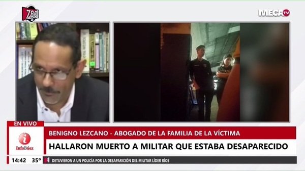 Abogado de familia de militar asesinado pidió a la Policía que continúe investigando - Megacadena — Últimas Noticias de Paraguay