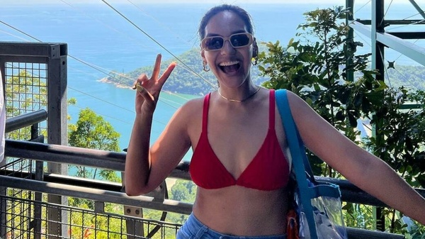 Periodista se muestra relajada en Brasil después de su desvinculación de la TV