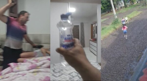 Ordenan prisión preventiva para brasileño que atacó a su familia en Santa Rita - Noticiero Paraguay