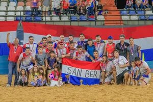 Fútbol playa:  San Ber, en la cúspide - Polideportivo - ABC Color