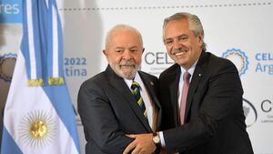 ¿Cómo fue el saludo entre Alberto Fernández y Lula da Silva en Argentina?