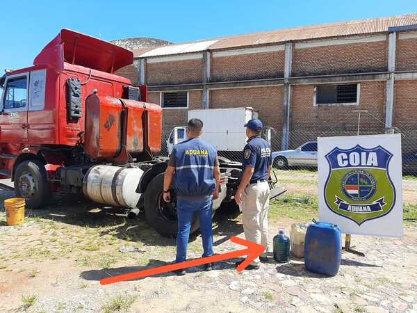 Diario HOY | Incautan más de 1.000 litros de combustible de contrabando